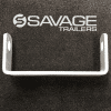 6" Galvanised Flat Roller Bracket to suit 16mm Pin