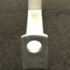 8" Galvanised Flat Roller Bracket to suit 20mm pin - Image 4