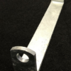12" Galvanised Flat Roller Bracket - Suits 24mm Pin - Image 3
