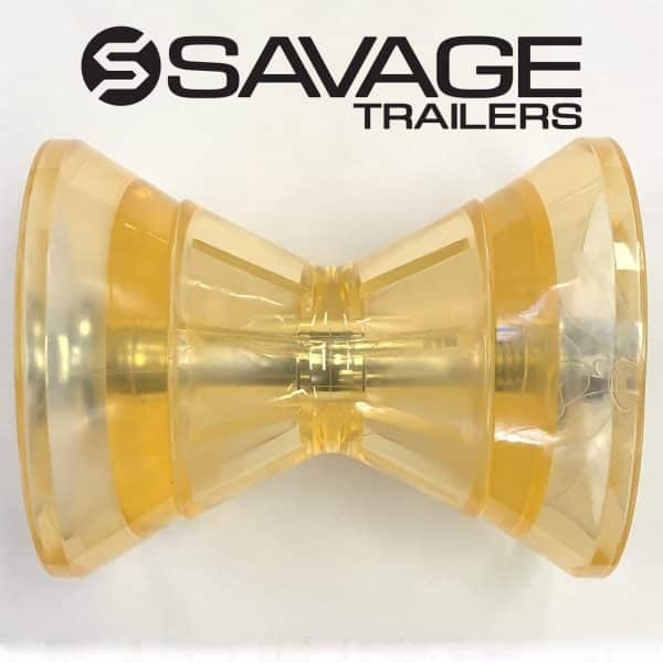 Ultimate 3" Polyurethane Bow Roller with End Caps (Bolt Included)