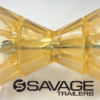 Ultimate 4" Polyurethane Bow Roller with End Caps (Bolt Included) - Image 4