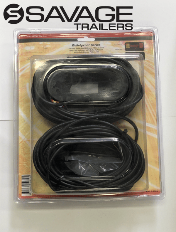 LED Autolamps Boat Trailer Submersible Light Kit with 10m Cable - Bulletproof Series - Image 3