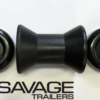 4" Bow Roller with End Protector Caps to suit Fibreglass Boats - Image 3