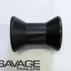 4" Bow Roller with End Protector Caps to suit Fibreglass Boats - Image 4