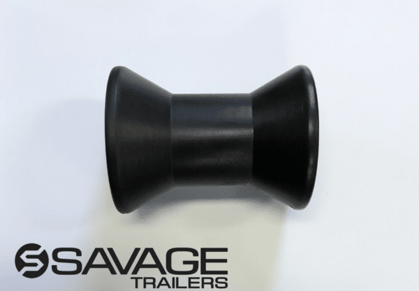 4" Bow Roller with End Protector Caps to suit Fibreglass Boats - Image 4