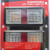 Trojan Boat Trailer Submersible LED Lights with 9m Cable & Plug